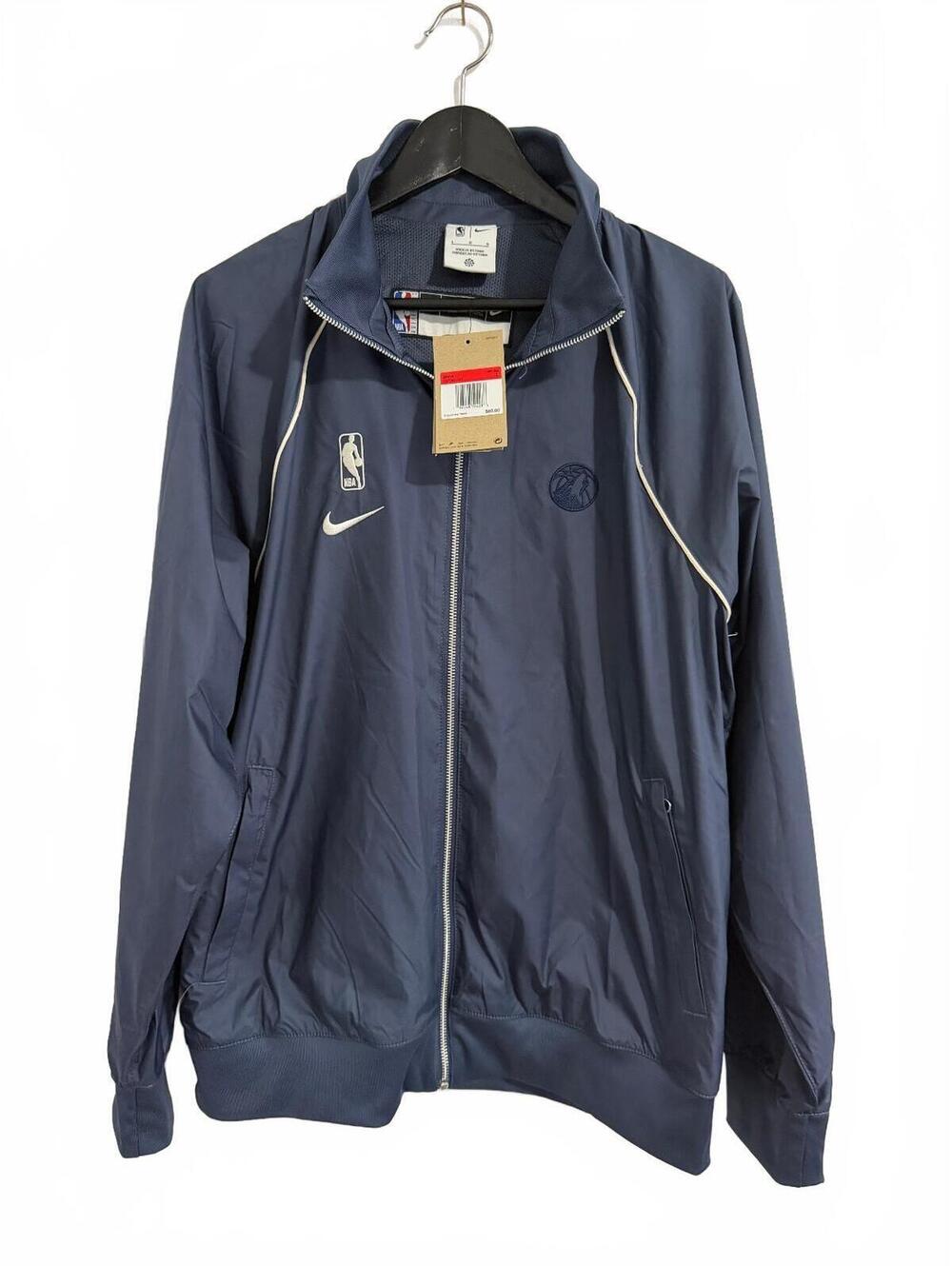 NWT Minnesota Timberwolves Nike Windbreaker Size Large